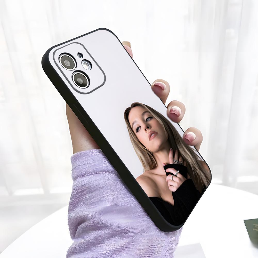 Singer S-Sydney Sweeney Phone Case For IPhone 17 Pro Max 15 Pro 16 14 Plus 12 13 Mini 11 Pro Shockproof Soft Cover