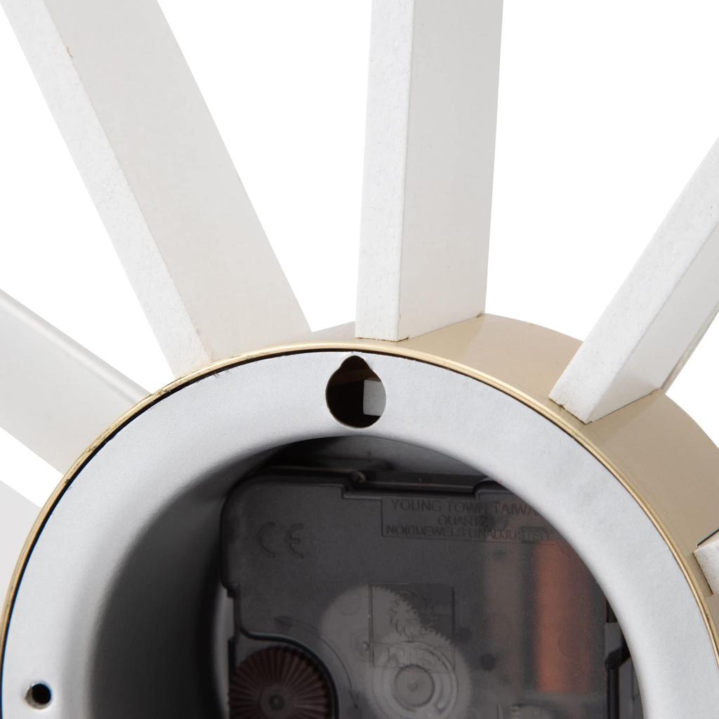 Francfranc Emo Wall Wall Interior Clock, White, Clock,