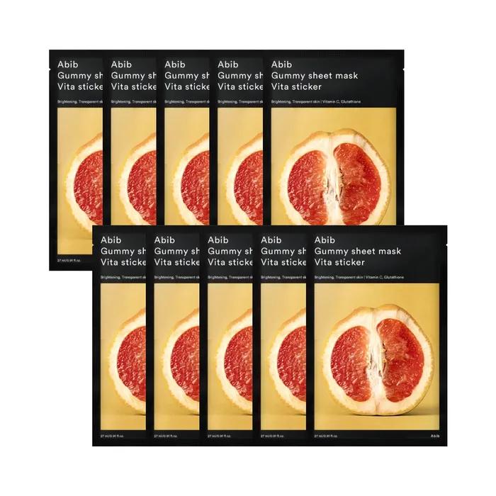 Gum-takji Sheet Mask Vita Sticker 10 Sheets