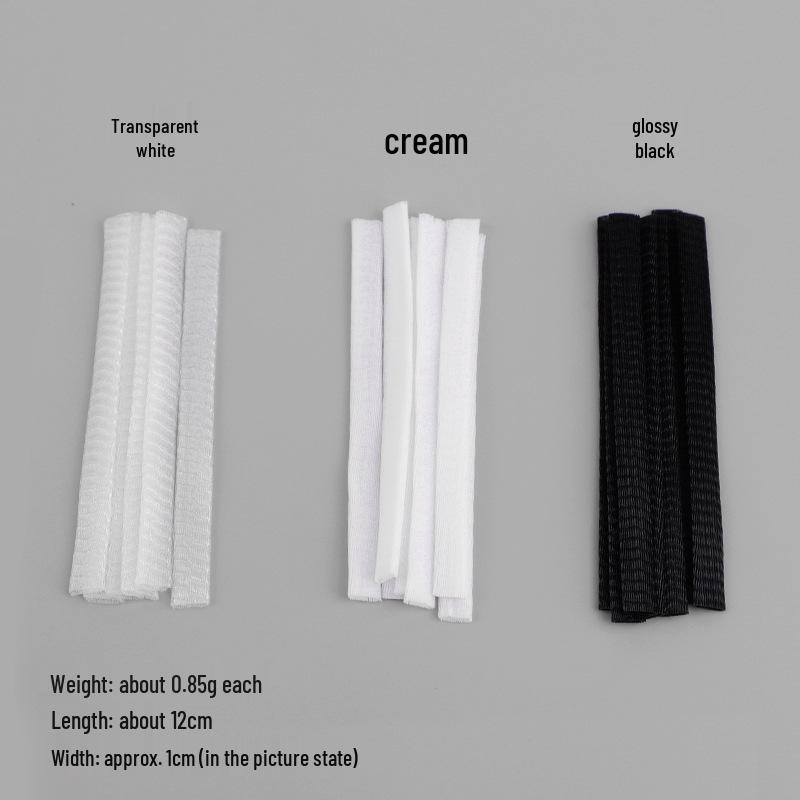 Transparent Plastic Protective Net Sleeves for Makeup Brushes - Available In Packs of 4, 5, 10, or 50