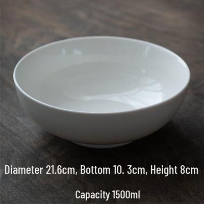 GOYN 8.5-inch Ceramic Large Soup Bowl