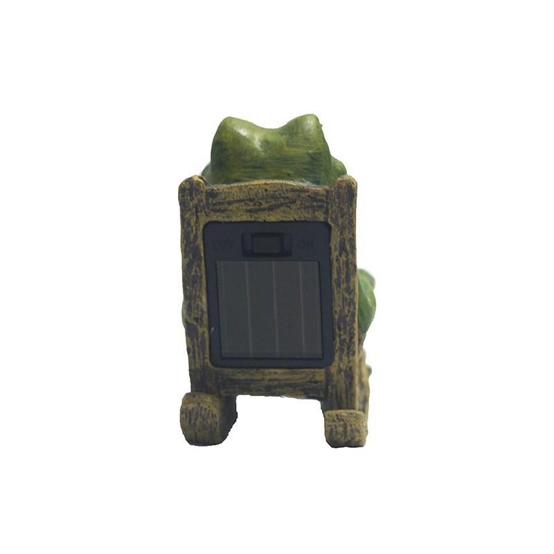 Solar Frog Garden Light With Waterproof Led For Patio And Yard Decor