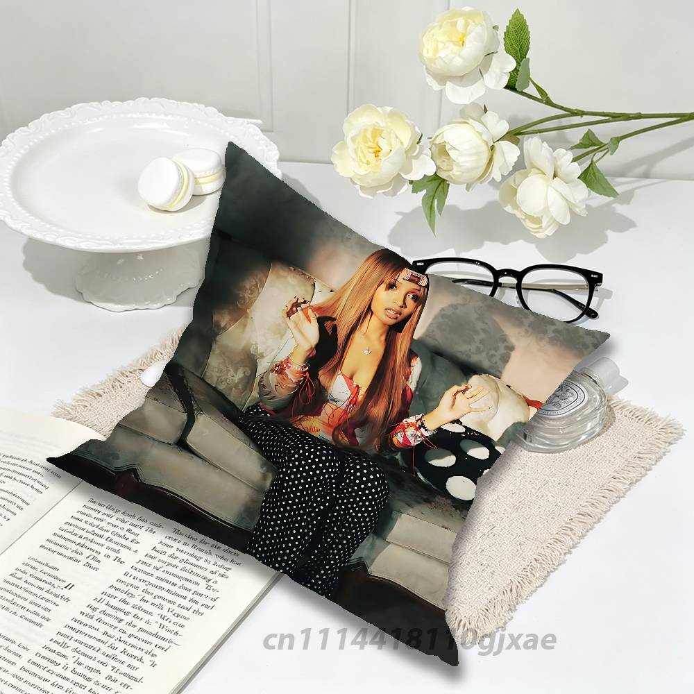 PPinkpantheress Fancy Some More Pillow for Sofa Seat Chair DecorativeModern Home Decor Print Throw Cushion