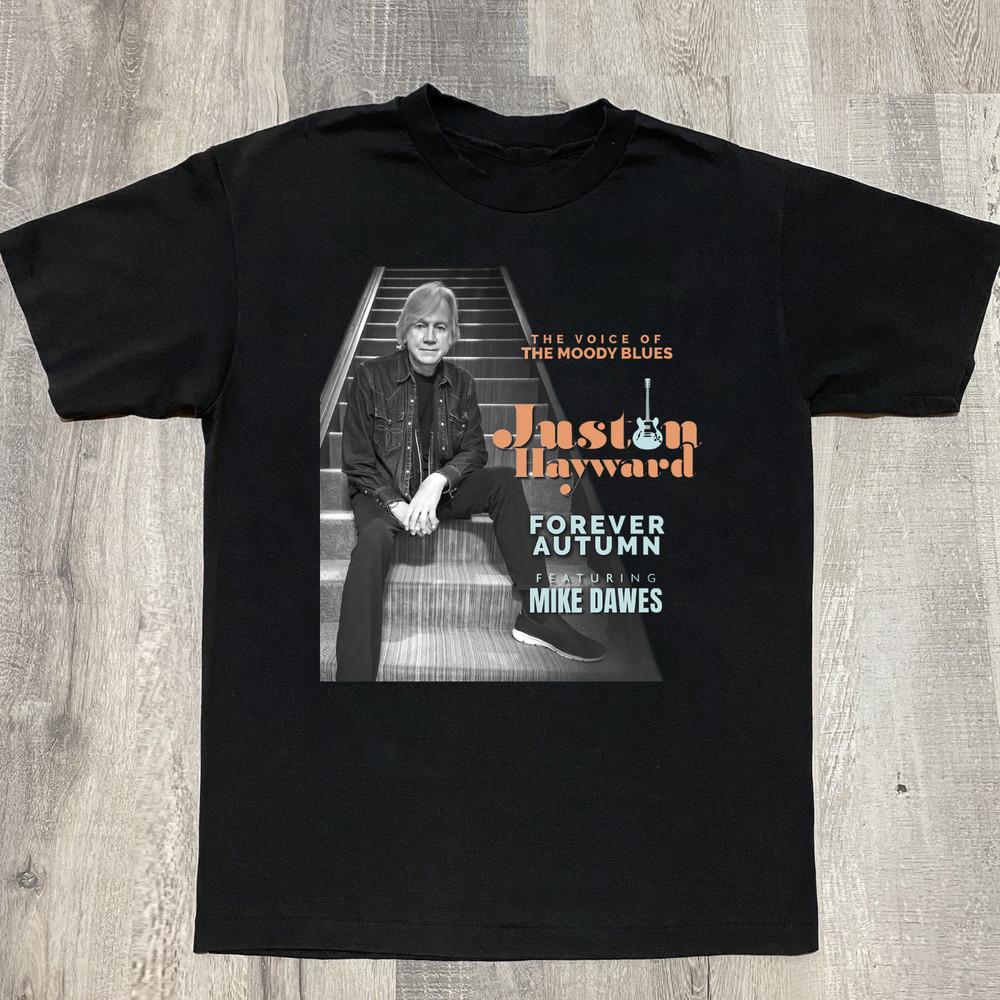 Justin Hayward Forever Autumn Tour Unisex T-Shirt Adult WA277 Unisex T-Shirt XXXL