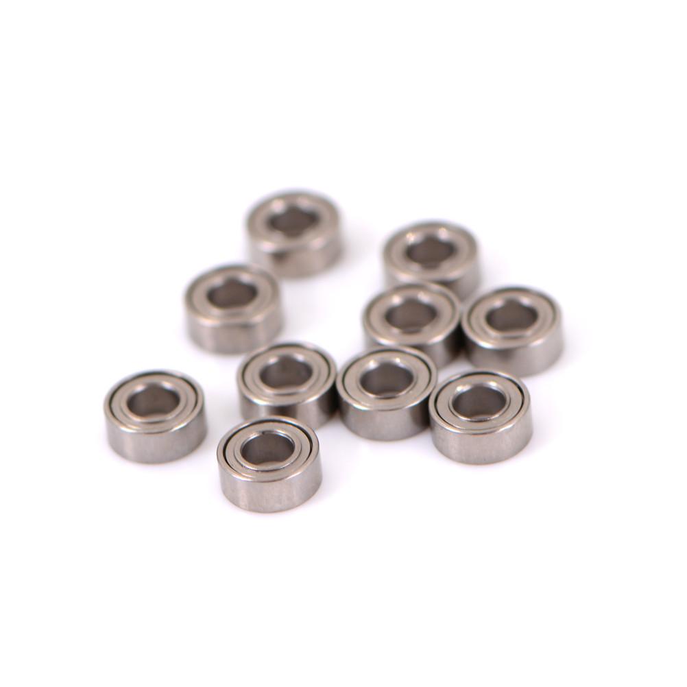 10 Stück/Los Hochgeschwindigkeits-Sitz-Miniaturmodell-Lagerstahlwellen MR63ZZ 3x6x2,5mm Mini-Stahl-Rollenlager Großhandel