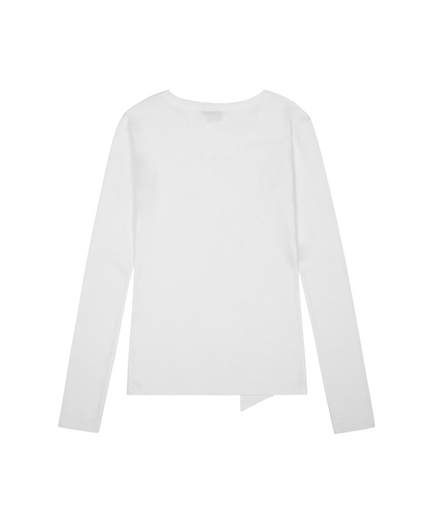 AAKAM Cross Patch Long Sleeve (White)
