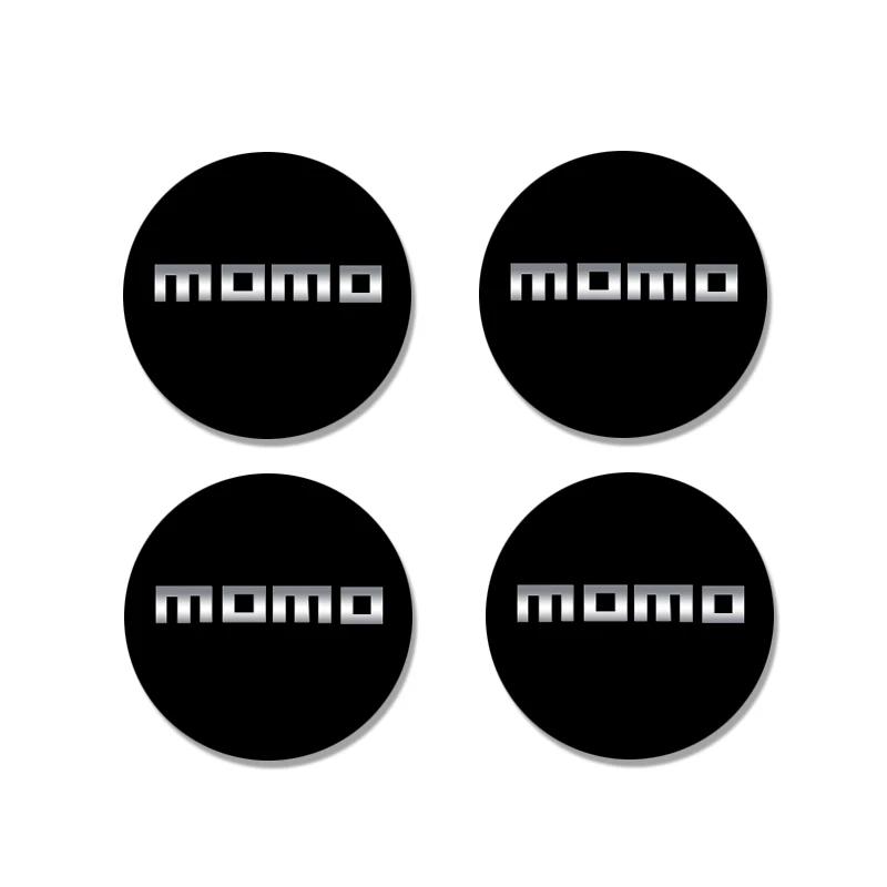 

4pcs 56+60mm MOMO Emblem Universal Car Wheel Hub Center Cap Rim Cover Emblem Stickers For BMW Chevrolet Hyundai KIA Mitsubishi
