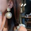 Elegant Fashion Big pearl Dangle Earrings  for Women Girl Gift Jewelry Wholesale
