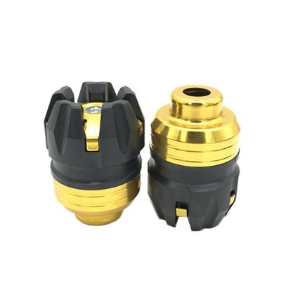 2 buc. Protector universal pentru accident pentru motocicleta Protector pentru furca fata din aluminiu