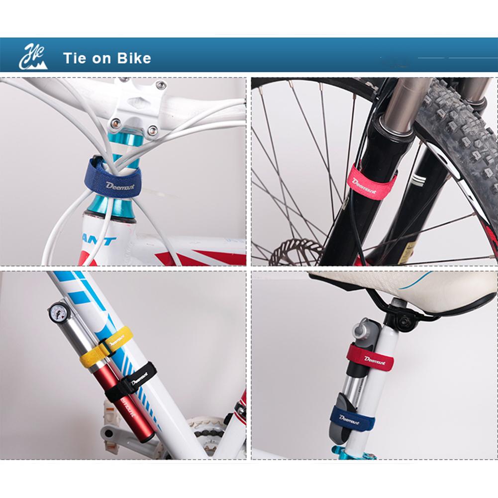Nylon Bike Tying Strapping Belt Bicycle Multifunctional Magic Sticker Cycling Accessories