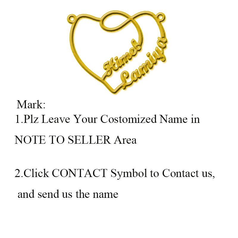 Stainless Steel Necklace Personalized Letter Gold Choker Necklace Pendant Nameplate Gift