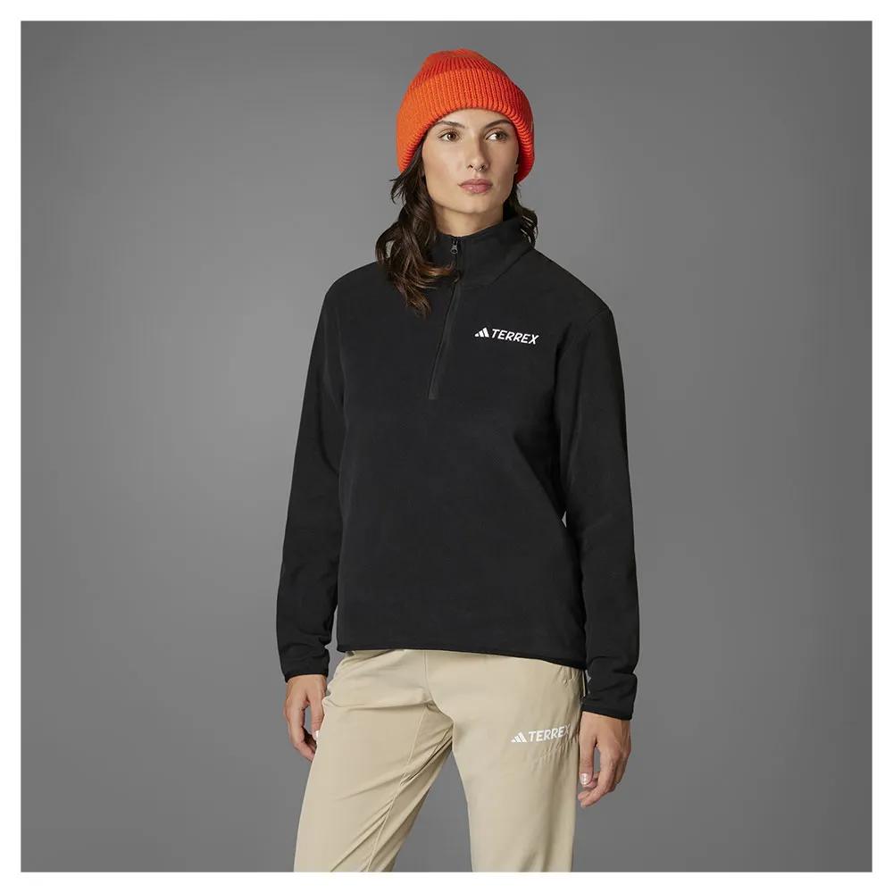 Adidas Fleece Jacket with Half-zip Multi Essentials