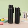 Stainless Tea Drink and Water Separation Sling Vacuum Mug Stylish Portable Student Water Mug Jump Cap Straight Cup Durable