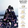 Tools55 Customize Text Blanket Lightweight Customizable Blanket Ultra-Soft Throw For Bedding Nap Office Seaside Ideal for All Seasons