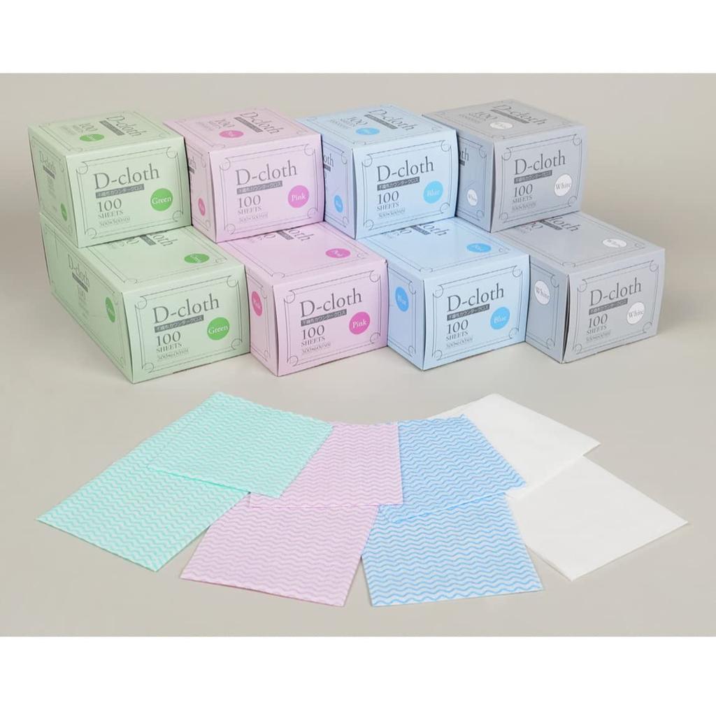 sheets x 6 Dainichi Sangyo Counter 30 x 60 Disposable Dish For Home and Commercial [100 boxes] D-Cloth Non-woven Cloth, White, Large, cm, Cloth,