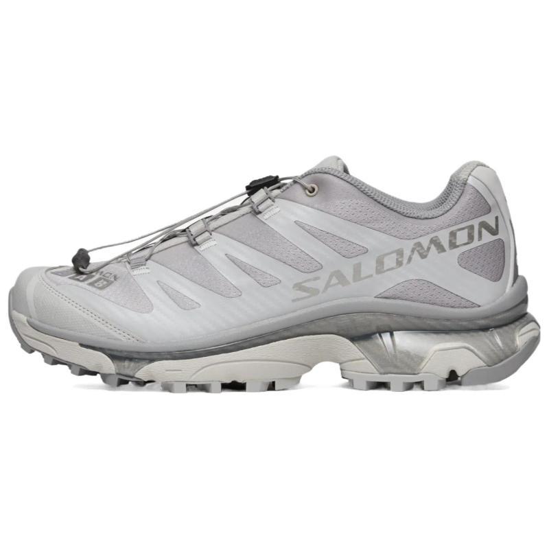 SALOMON XT 4 Cushioning Coverage And Abrasion Resistant Low top Trail Running Casual Running Shoes Unisex Gray Sneakers 478663