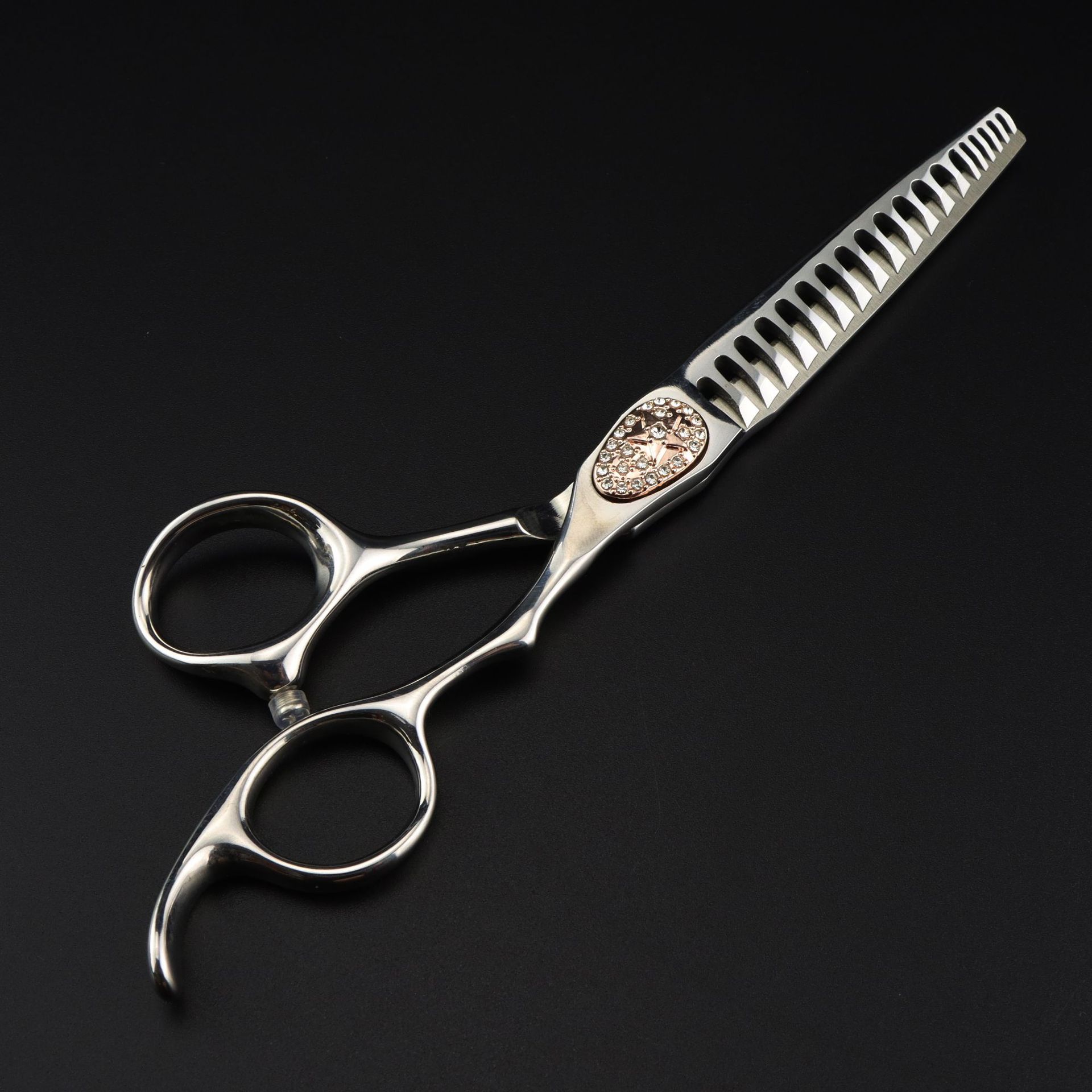 6.0 Inch Silver Gypsy Brick, Oil Head Scissors, Hair Scissors, Hair Scissors, Tooth Scissors, Thin Scissors Oil head scissors