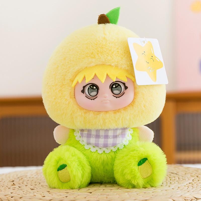 MM toffi kolorowa owocowa pluszowa seria pudełek-niespodzianek modny prezent do zabawy urocza lalka-zawieszka dla dziecka