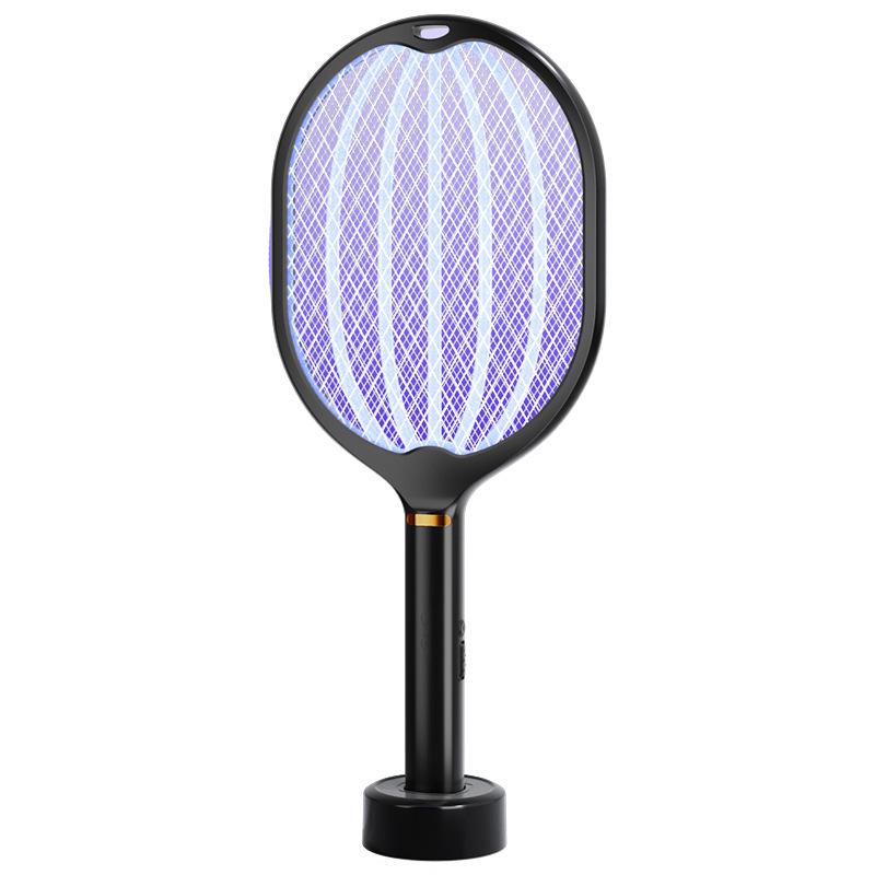 USB Rechargeable Electric Mosquito & Fly Swatter Lamp - 2-in-1 Household Insect Zapper