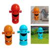 Fire Hydrant Trash Can Metal Waste Bin for Household Indoor Outdoor Kitchen