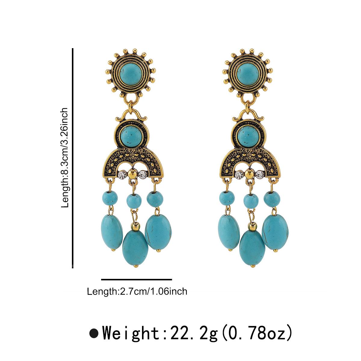 

Модные серьги-подвески для женщин золотой