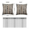 Plattenbau Building Facade Architecture Square Pillowcase Polyester Linen Velvet Creative Throw Pillow Case Home Cushion Cover