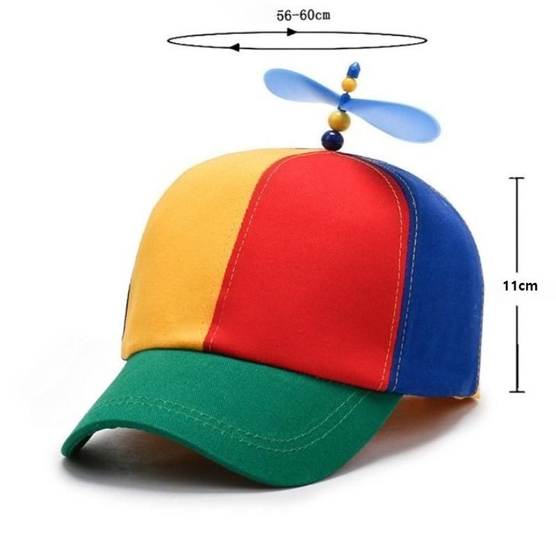 

Bamboo Dragonfly Rainbow Sun Cap Funny Adventure Dad Hat Snapback Hat Helicopter Propeller Design for Girls Adult