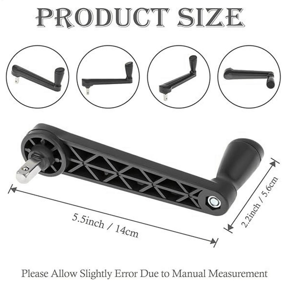 Umbrella Replacement Parts Umbrella Handle Replacement Adjustable Compact Canopy Accessories Replacing Crank Handle for Patio