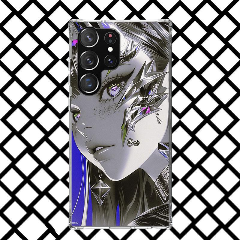 

Girl Art Punk Phone Case for Samsung Galaxy S26 S25 Edge S24 S23 Ultra S22 Plus S21 FE S20 + Soft Cover Print Fundas Galaxy S25 Samsung S22 Plus