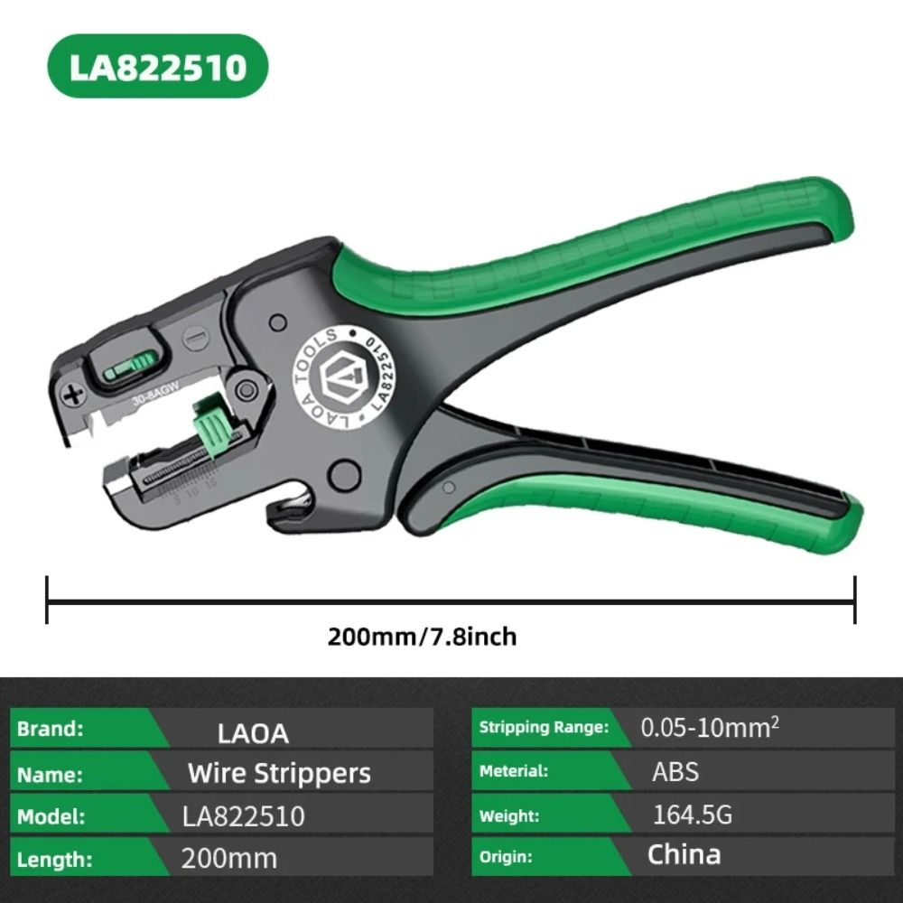 SK5 High Carbon Steel Fully Automatic Wire Stripping Plier Automatic Wire Stripper  Electrician
