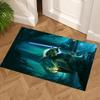Star Wars Floor Mat Suitable for Dining Room Foyer Balcony Hallway Anti-slip Rug Anime Office Decor Luxury Gift for Birthday, Christmas, Wedding