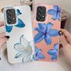Cartoon Flower Pattern Phone Cover Case for Samsung Galaxy A32 A36 A72 A12 A54 A23 A71 A13 A16 A34 A17 A52 A25 A73 A14 A56