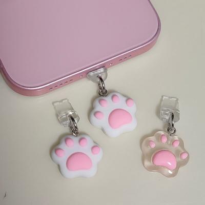 Creative Cute Claw USB C Dust Plugs Phone Type-C Charging Port Protectors Cap Cellphone Pendant Decoration