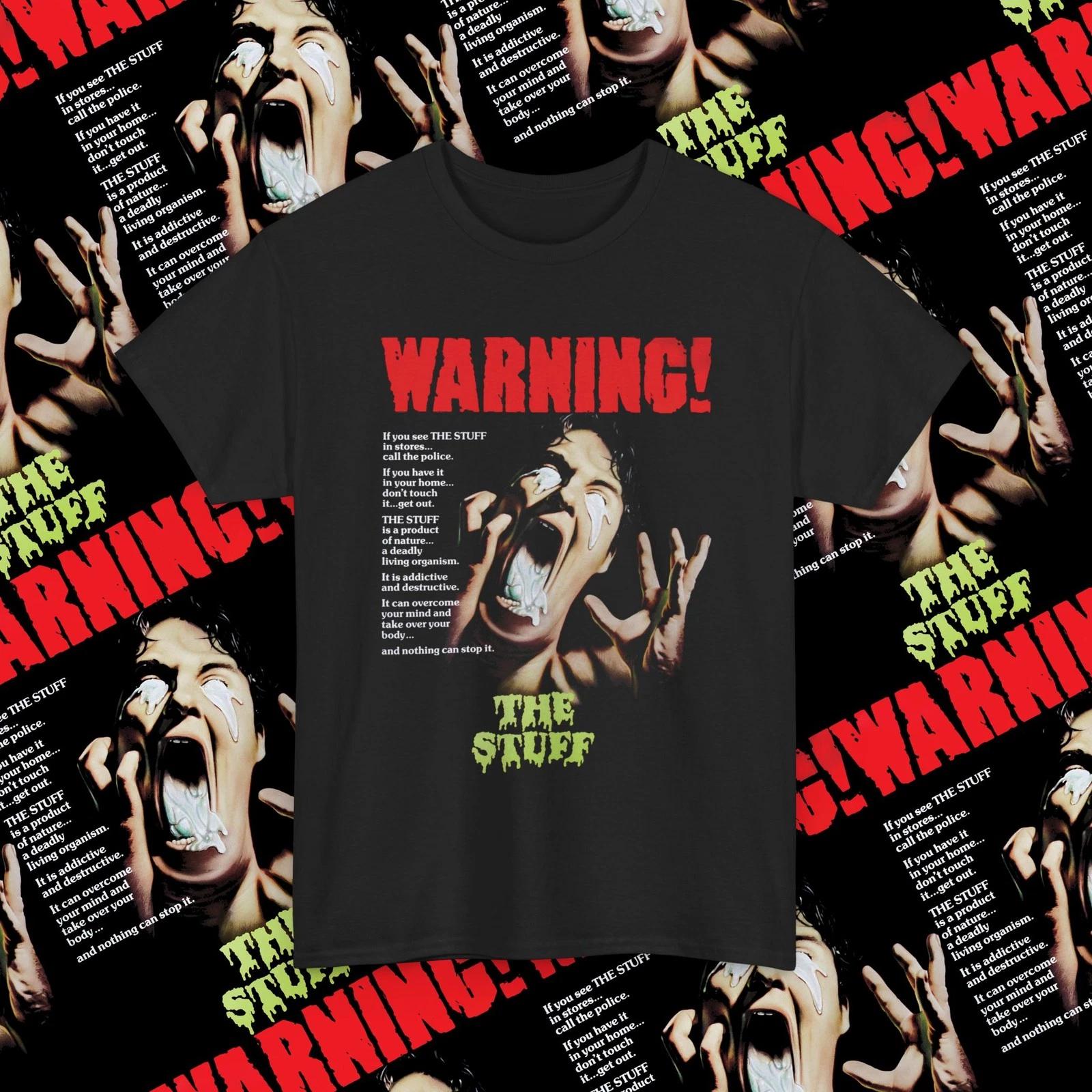 The Stuff Horror Movie T-Shirt, 80 s Cult Horror Movie T-Shirt S