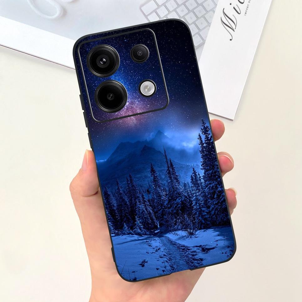 For Xiaomi Poco X6 Pro 5G Phone Case Xiaomi Poco M6 Pro 4G Back Cover Cartoon Cool Style Child's Coque Funda Soft Silicone TPU