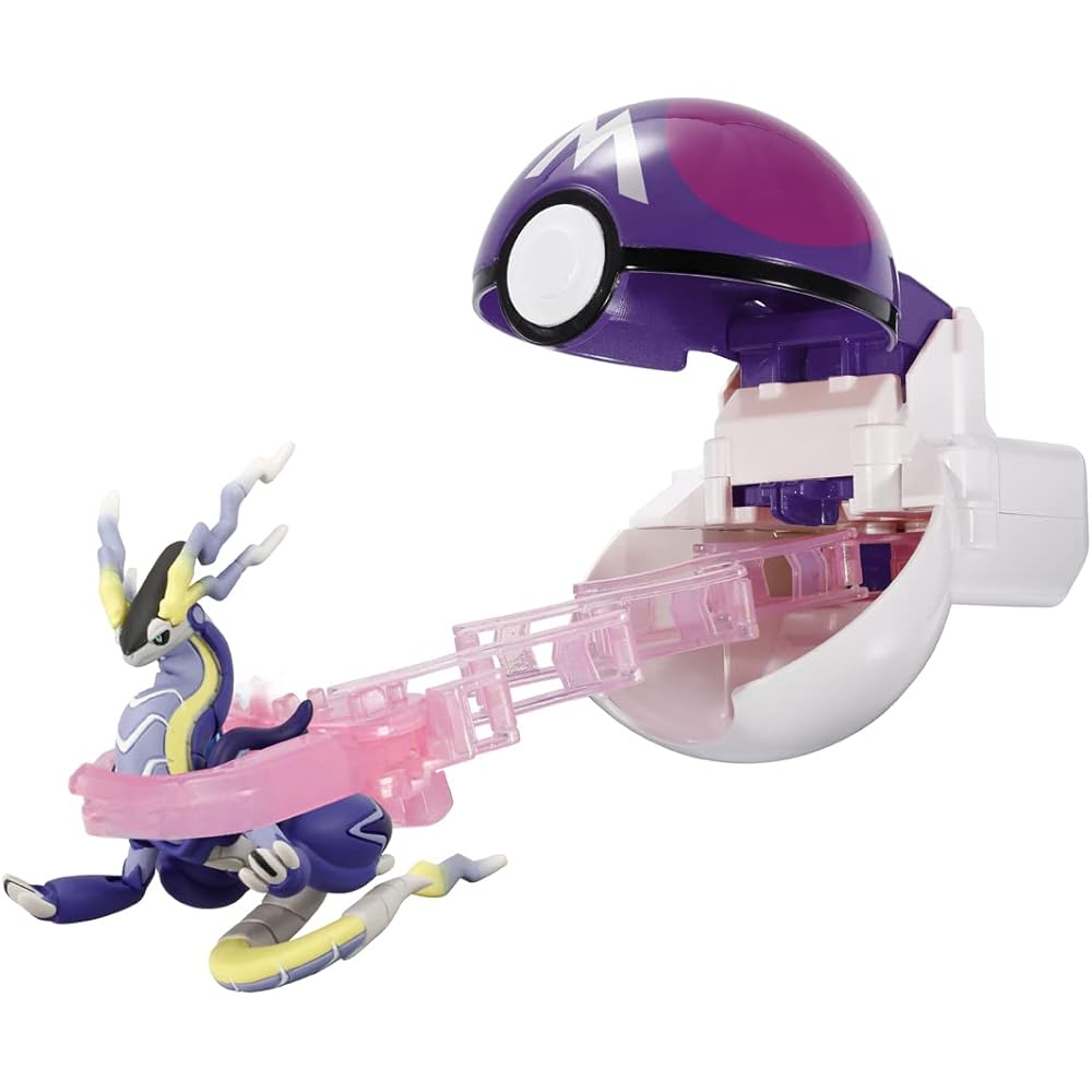 Takara Tomy Moncolle Poketoruze Miraidon Master Ball Collectible Figure
