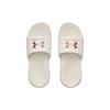 Under Armour  Ansa Fixed Slide Ivory Red Fusion Women Sneakers Cream 3023772-107