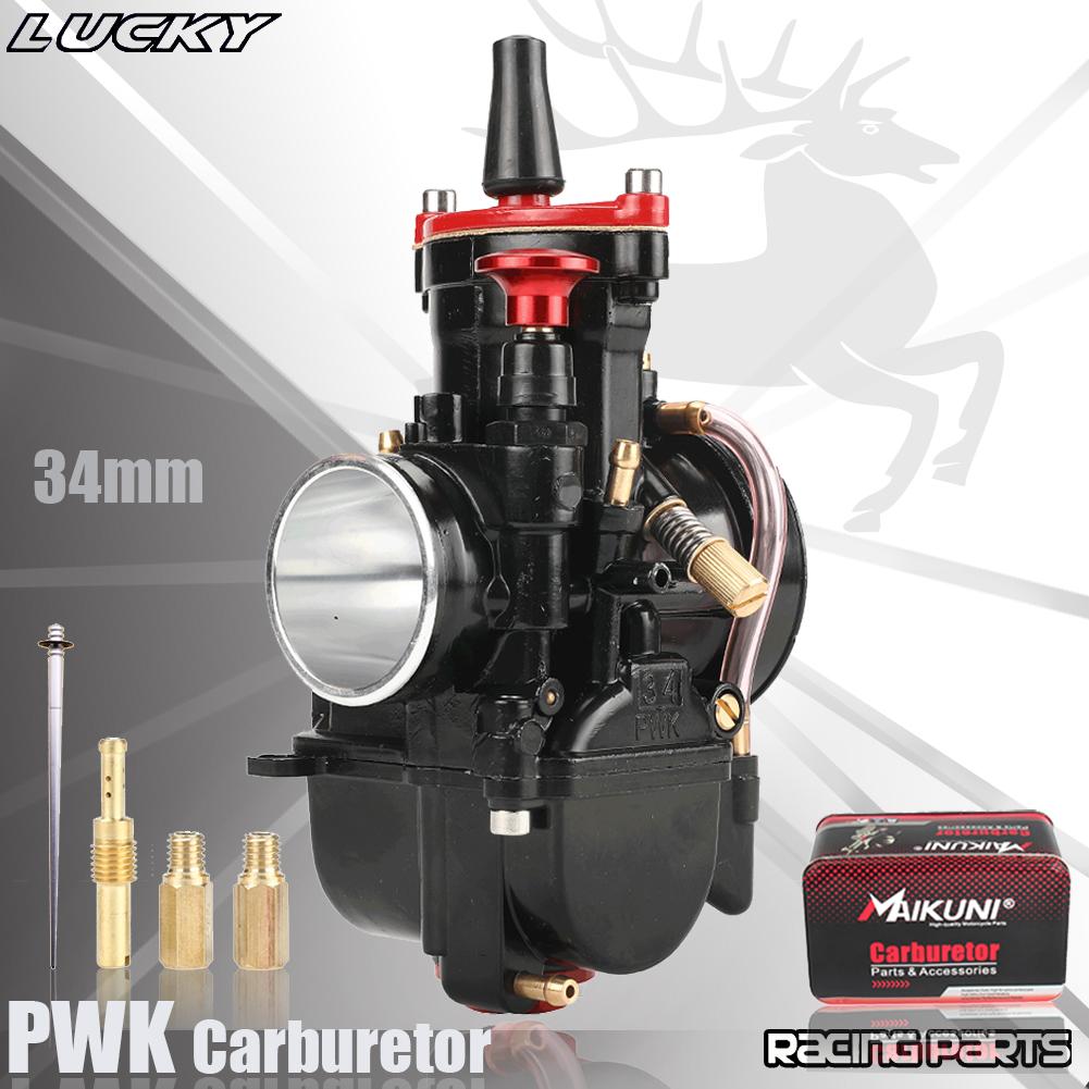 Universal PWK Carburetor 21 24 26 28 30 32 34 2T 4T 70cc to 350cc Motorcycle With Power Jet For Yamaha For Mikuni Koso ATV