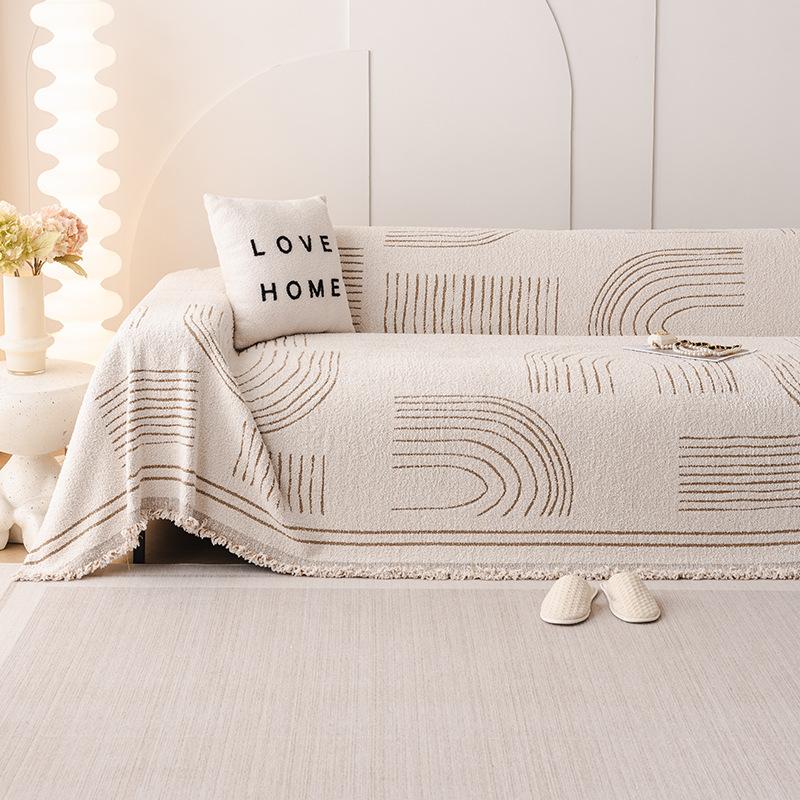 Sofa Cover Cloth Towel Autumn and Winter All-Inclusive Universal Cover Blanket Non-Slip Anti-Cat Scratch Sofa Cover Cover