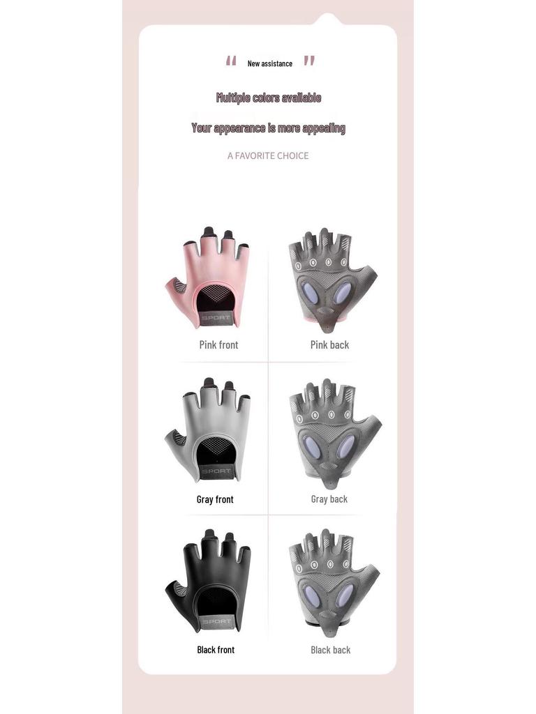 Anti-Slip Weightlifting Gloves for Women and Men - Thin, Anti-Callus Design for Kettlebell, Dumbbell, Deadlift, Pull-up Bar, Exercise Training