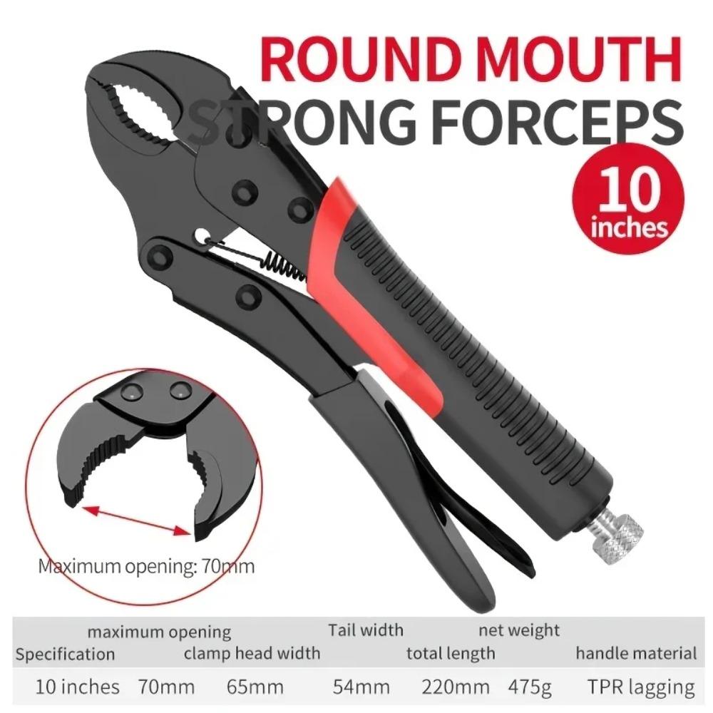 10 Inch Strong Pliers Multifunction Clamp Tool Universal Pressure Pliers Industrial-grade Manual Fixed Universal Pliers