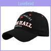 Fashionable Rose Halls Embroidered Baseball Hat With Adjustable Size