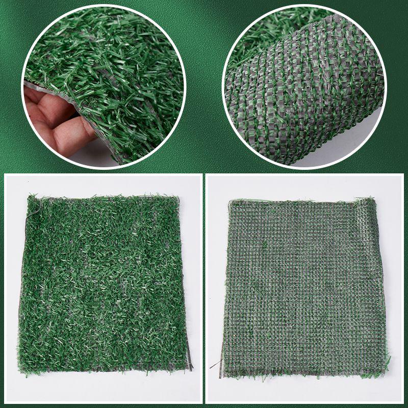 Artificial Turf Construction Site Fence and Landscaping Grass