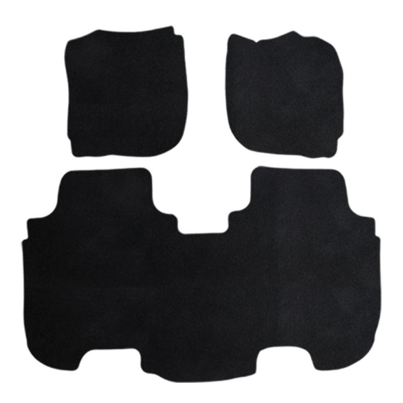 Dustproof, Wear-Resistant Nylon Car Floor Mats for Honda Fit (2015-2019) - Black