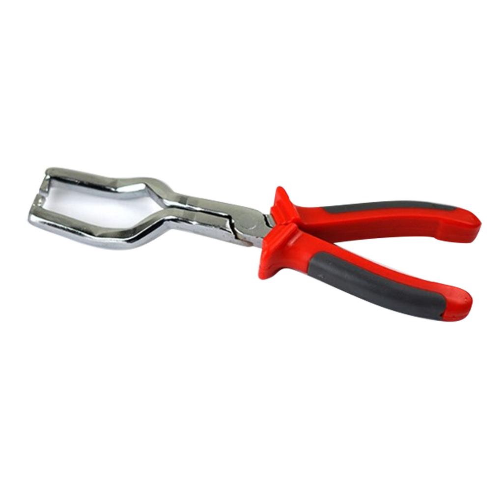 Fuel Line Pliers Steel Comfortable Rubber Handle Fuel Filter Quick Connector Removal Tool for Automo