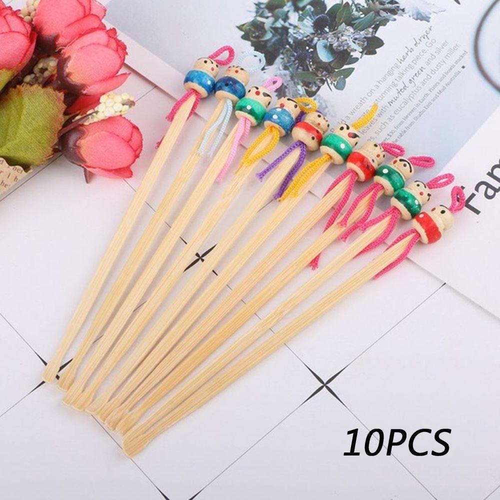 Mini Wax Remover Wood Bamboo Ear Cleaner Tool Handmade Ear Care Earpicks Health Care Ear Picks
