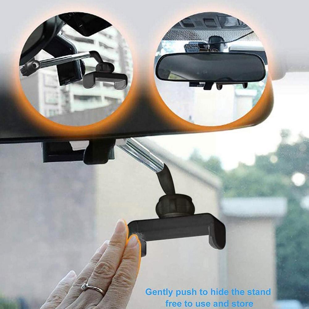 Universal Car Rearview Mirror Car Headrest Phone Holder 360° for 12 11
