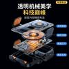 Universal Car Phone Holder With 15W Wireless Charging 360 Rotation Anti-Shake Non-Slip Design Aluminum Alloy Mount