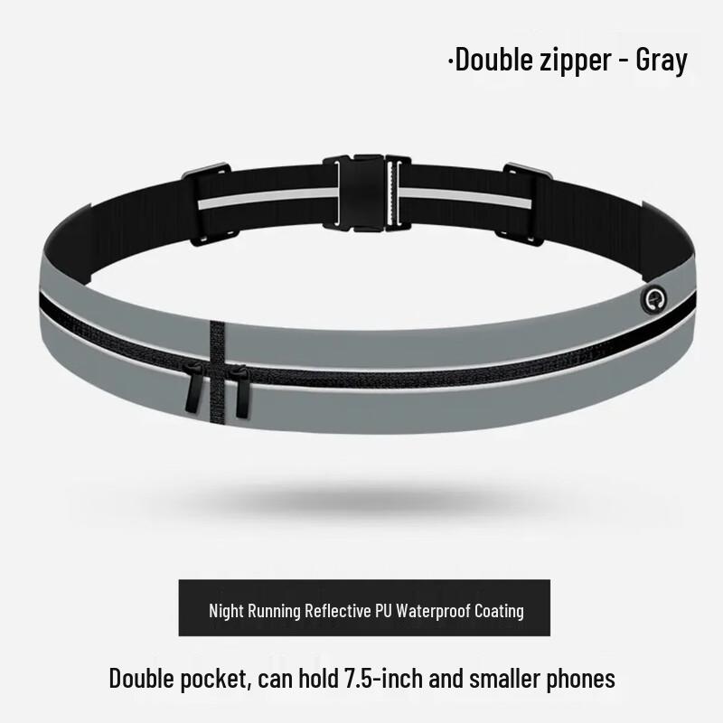 

Эластичная поясная сумка для бега на открытом воздухе One Size