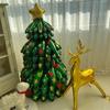 3D Gold Reindeer Balloon Aluminum Film Christmas Tree Decoration Prop